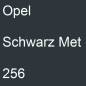 Preview: Opel, Schwarz Met, 256.